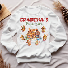 Load image into Gallery viewer, Christmas Gift For Grandma Gingerbread Perfect Batch - Personalized Sweatshirt